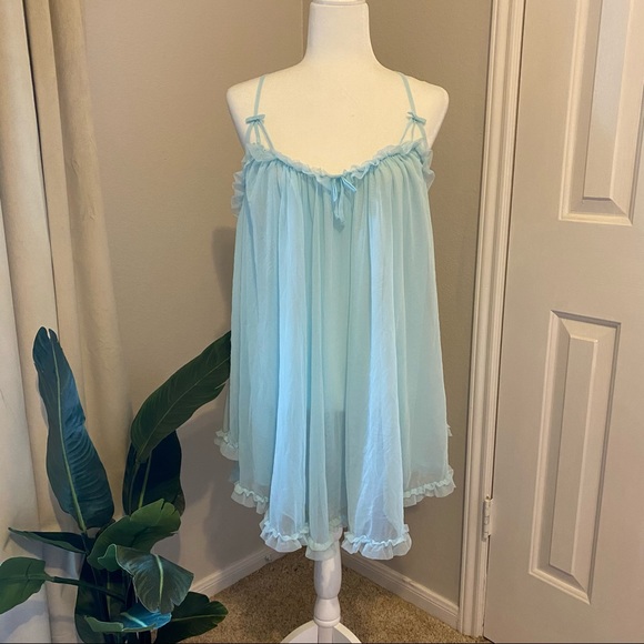 Betsey Johnson Other - Betsy Johnson light blue babydoll